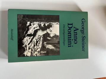Anno Domini - George Steiner beschikbaar voor biedingen