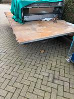 Vlak tafel  staal, Ophalen of Verzenden, Gebruikt