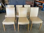 Eettafel stoelen 6 x los te koop, Ophalen, Gebruikt, Overige kleuren, Vijf, Zes of meer stoelen