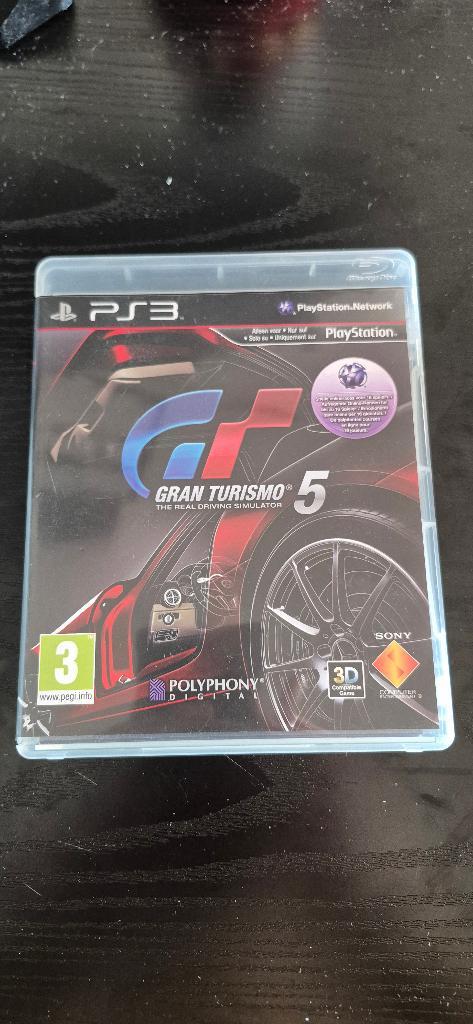 Gran Turismo 5, Spelcomputers en Games, Games | Sony PlayStation 3, Zo goed als nieuw, Racen en Vliegen, 2 spelers, Vanaf 3 jaar