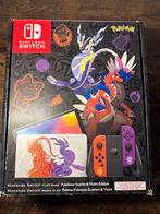 Nintendo Switch OLED Pokémon Scarlet & Violet Edition, Online, 1 speler, Ophalen of Verzenden, Zo goed als nieuw