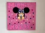 Unieke graffiti canvas Minnie Mouse, Kinderen en Baby's, Ophalen of Verzenden, Nieuw, Wanddecoratie