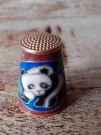 Vingerhoedjes verzamelen panda vingerhoedje, Verzamelen, Vingerhoedjes, Ophalen of Verzenden, Zo goed als nieuw