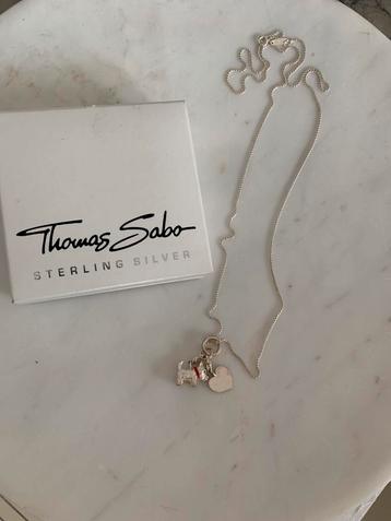 Thomas Sabo ketting zilverincl hanger beschikbaar voor biedingen