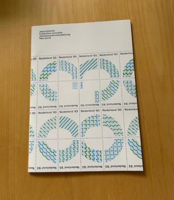 jaarcollectie postzegels 1983 beschikbaar voor biedingen