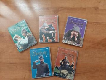5 DVD's van Swiebertje (deel 1 t/m 5) met 10 afleveringen beschikbaar voor biedingen