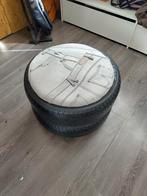 Design Kruk / Poef van Autobanden, Huis en Inrichting, Banken | Voetenbanken en Poefen, Ophalen, Gebruikt, Design, 50 tot 75 cm