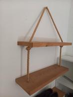 Hangplankjes aan touw, Ophalen of Verzenden, Gebruikt