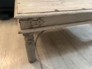 Rivièra Maison Salontafel – Vintage Shabby Chic – Wit Hout beschikbaar voor biedingen