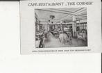 Den Haag Anna-Palownastr Cafe-Rest The Corner bij Vredespale, Ophalen of Verzenden, Voor 1920, Ongelopen, Zuid-Holland