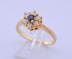 Prachtige 18 karaat Gouden Damesring Lady Di Ring, Jw, Verzenden, Nieuw, 17 tot 18
