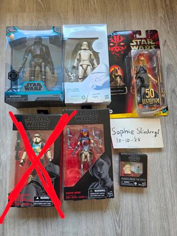 Star wars black series lego etc. beschikbaar voor biedingen