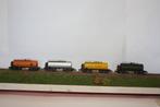 4 ketelwagens DR Piko, Gebruikt, Gelijkstroom, Verzenden, Wagon