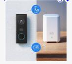 Eufy deurbel 2k en homebase |ALS NIEUW <1 jr., Huis en Inrichting, Deurbellen, Ophalen, Ingebouwde camera, Zo goed als nieuw, Draadloos