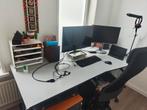 Bureau, Ophalen, In hoogte verstelbaar, Zo goed als nieuw
