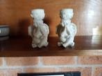 2 engeltjes met waxinelichtje, Diversen, Kerst, Ophalen of Verzenden, Zo goed als nieuw