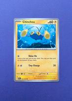 Pokemon Chinchou | 020/091 EN | Paldean Fates, Nieuw, Ophalen of Verzenden