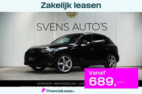 Audi Q5 55 TFSIe S-Line Black Edition B&O|Trekhaak|Virtual|A, Auto's, Audi, Bedrijf, Lease, Financial lease, Q5, ABS, Adaptive Cruise Control
