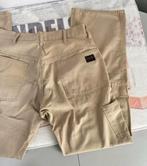 G-Star Shortcut Worker Beige lange broek jeans W32 L34 32-34, Maat 52/54 (L), Beige, G-STAR, Ophalen of Verzenden