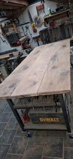 3 mooie rustieke eiken delen voor eettafel blad 255x108, Ophalen, Nieuw