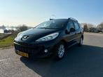 Peugeot 207 1.4 VTI 16V SW 2012 Zwart, Auto's, Peugeot, Voorwielaandrijving, Zwart, Origineel Nederlands, Stationwagon