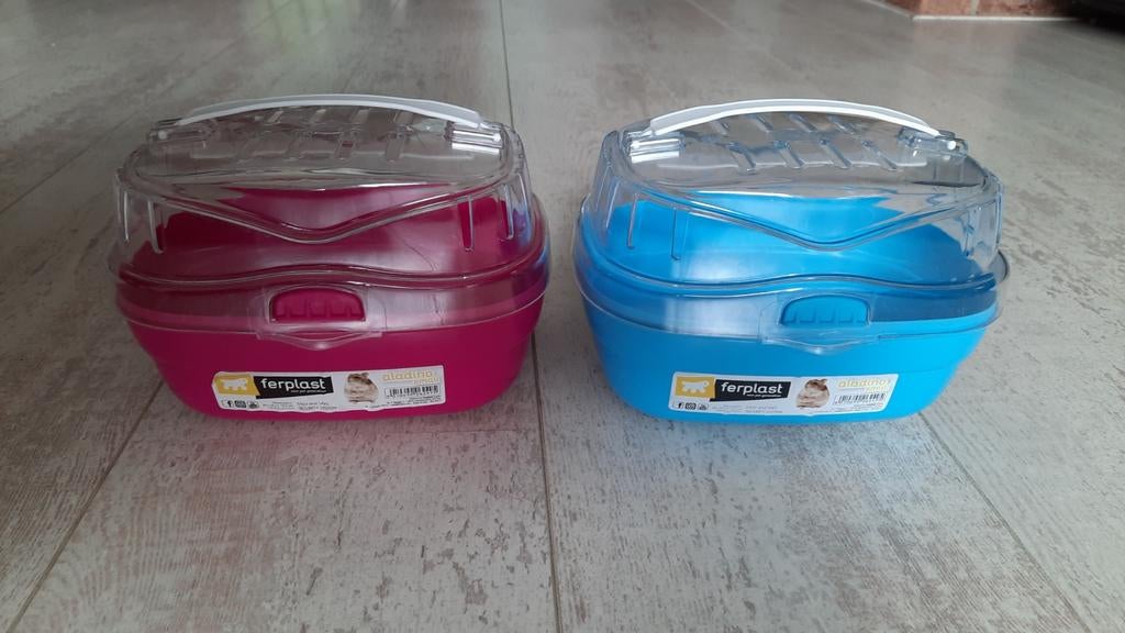 Hamster reisboxjes, Minder dan 60 cm, Kooi, Minder dan 75 cm, Ophalen of Verzenden