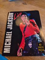 Michael Jackson LIVE Bad Tour - Boek 1988, Ophalen of Verzenden, Gebruikt, Overige typen