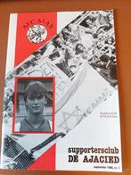 ajax 1986 john bosman rob de wit ajacied, Ophalen of Verzenden, Zo goed als nieuw, Ajax, Boek of Tijdschrift