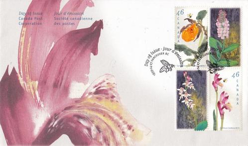 Canada – FDC - 27-4-1999 – Orchideeën – M 1760-1763, Postzegels en Munten, Postzegels | Eerstedagenveloppen, Onbeschreven, Rest van de wereld