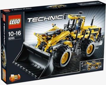 LEGO Technic 8265 Bulldozer / Wiellader – compleet & gebouwd beschikbaar voor biedingen
