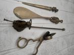 Vintage bronzen schoenlepel kaarsdover knipper briefopener, Antiek en Kunst, Antiek | Koper en Brons, Ophalen, Brons