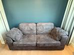 Haco 2,5-zits bank + hocker - Antraciet, Ophalen, Gebruikt, 150 tot 200 cm, Tweepersoons