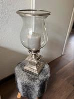 Zilver windlicht, Huis en Inrichting, Woonaccessoires | Zuilen en Pilaren, Ophalen, Zo goed als nieuw