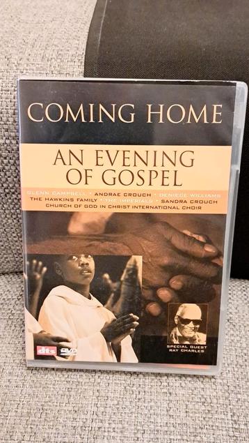 Dvd  coming home  ,an evening of gospel,  beschikbaar voor biedingen
