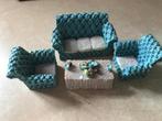 miniatuur stenen bankstel, Verzamelen, Ophalen of Verzenden, Nieuw, Poppenhuis