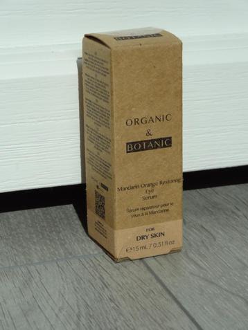NIEUW! Organic & Botanic Mandarin Restoring Oogserum >Snelle