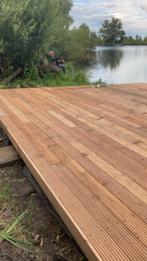 Nieuwe Vlonderplanken kapur 10,6 m2 hardhout, Doe-het-zelf en Verbouw, Hout en Planken, 25 tot 50 mm, Nieuw, Plank, 300 cm of meer