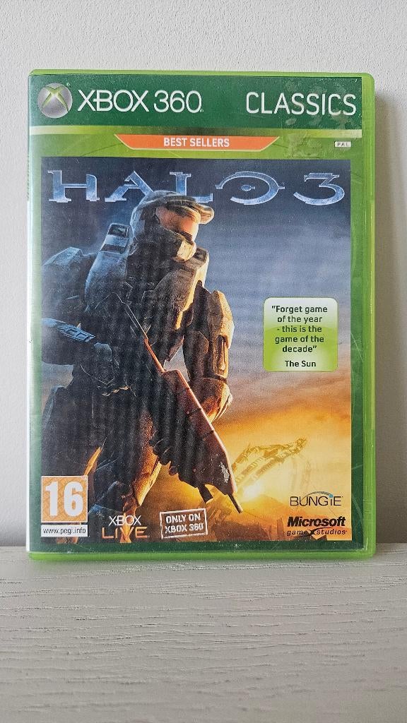 Xbox 360 Halo 3 – Compleet PAL – Classics – Goede staat, Online, Shooter, Ophalen of Verzenden, Zo goed als nieuw