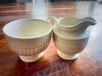 Wedgewood Edme suikerpot en melkkannetje, Huis en Inrichting, Keuken | Servies, ., Keramiek, Overige typen, Ophalen of Verzenden