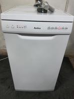 A++ Amica vrijstaande Smalle model vaatwasser werkt perfect, Ophalen, Minder dan 85 cm, Voorspoelprogramma, Zo goed als nieuw