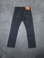Levi 501 Broek Jeans W30 L30 Straight Fit Blauw Raw Denim, Blauw, ., W32 (confectie 46) of kleiner, Ophalen of Verzenden