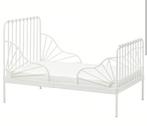 Minnen meegroeibed wit inclusief meegroei matras, Ophalen, Gebruikt, 70 tot 85 cm, Matras