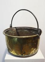 Antieke koperen bak, blokkenbak, Ophalen of Verzenden