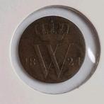 Zeldzaam: Nog Mooie Halve (of 1/2) Cent 1824 van Willem I, Verzenden, Koning Willem I, Overige waardes, Losse munt