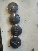 Originele naafdoppen audi 60 mm, Auto diversen, Wieldoppen, Ophalen of Verzenden, Zo goed als nieuw