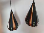 2 Vintage hanglampen Deens design Werner Schou, Huis en Inrichting, Lampen | Hanglampen, Minder dan 50 cm, Gebruikt, Vintage, Deens design, jaren 60