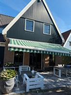 Electrisch bedienbaar zonnescherm 6x2,5m, Tuin en Terras, 450 cm of meer, Ophalen of Verzenden, Zo goed als nieuw, 150 tot 300 cm