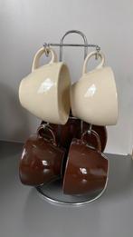 Nieuw standaard met 4 kopjes en schotels, Huis en Inrichting, Ophalen of Verzenden, Nieuw