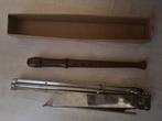 blokfluit uit muziek winkel met standaard, Antiek en Kunst, Ophalen of Verzenden