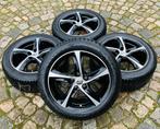 17 inch BROCK WHEELS 5x112 WINTERBANDEN +7mm NOKIAN, Auto-onderdelen, Banden en Velgen, Ophalen, Gebruikt, Banden en Velgen, 17 inch